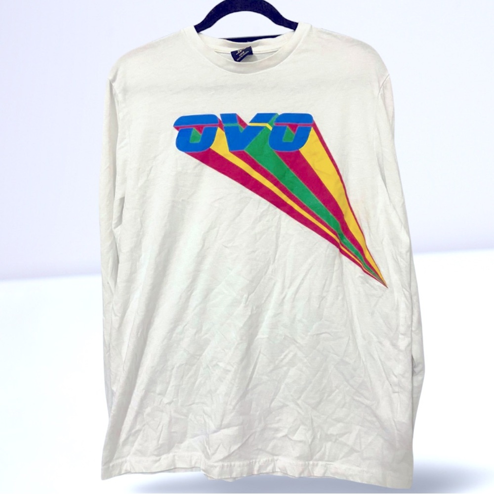 OVO Muti Color Logo Graphic Long Sleeved Shirt